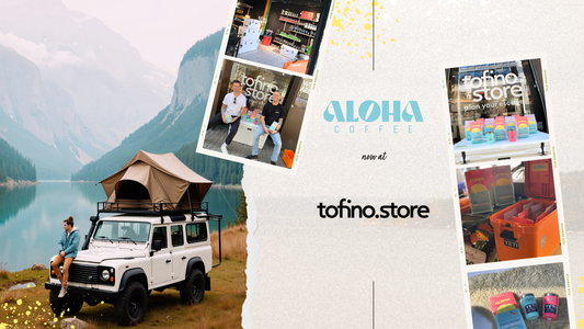 Aloha Coffee jetzt im Tofino.Store Stuttgart – Dein neuer Spot für echten Outdoor-Genuss! ☕🏕️
