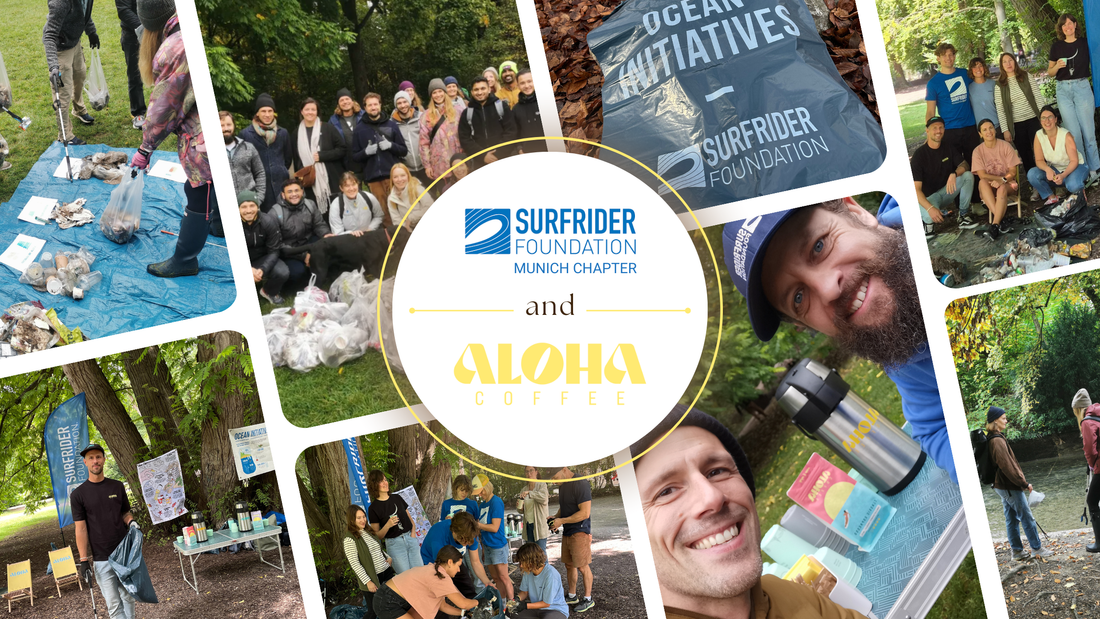 Cleanup & Kaffee: Aloha Coffee beim Surfrider Cleanup in München
