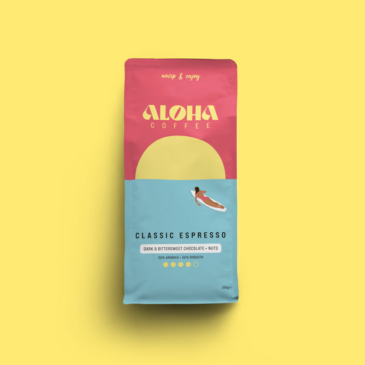 Aloha Coffee Classic Espresso front