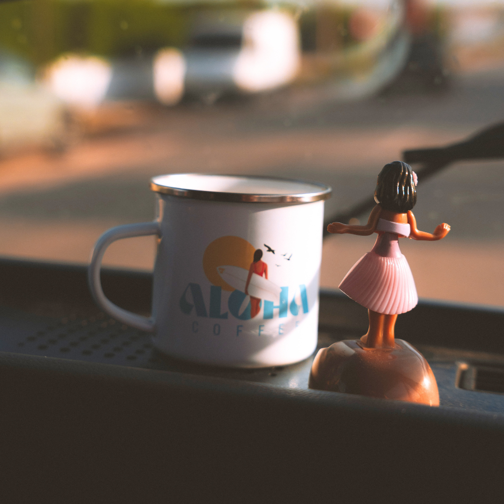2 x Emaille Tasse