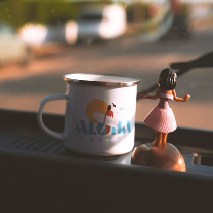 2 x Emaille Tasse