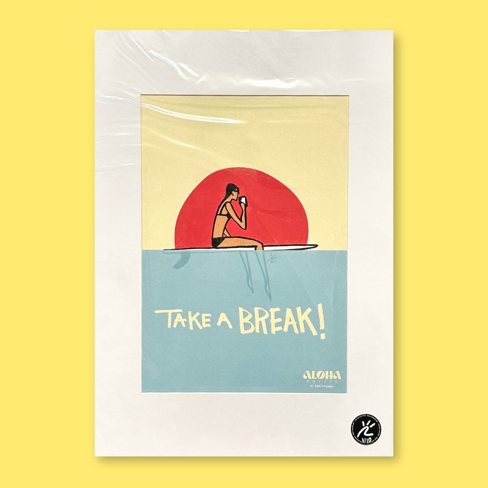 Take a Break – Limited Edition Print by Raul Casado