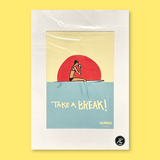 Take a Break – Limited Edition Print by Raul Casado