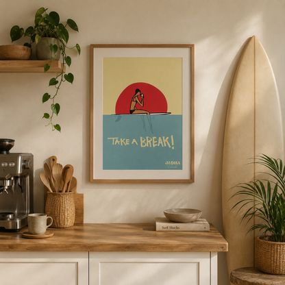 Take a Break – Limited Edition Print by Raul Casado